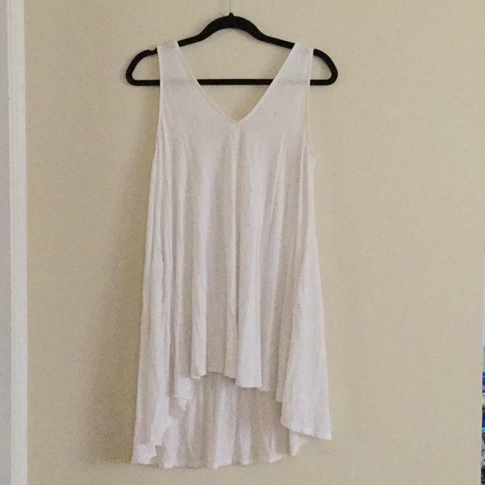 White tunic top